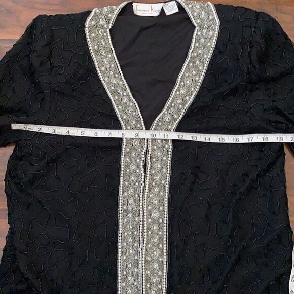 Laurence Kazar Vintage Beaded Sequin Jacket - Picture 5 of 10